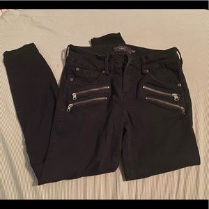Torrid Black Zipper Jeans